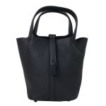 Túi Xách Hermès Picotin 18 So Black Màu Đen