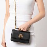 Túi Đeo Chéo Tory Burch Britten Mini Top Handle 73507 Màu Đen