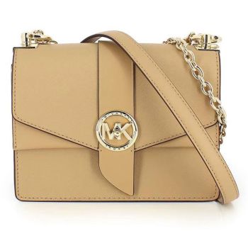 Túi Đeo Chéo Michael Kors MK Greenwich Camel 32T1LGRC5l Màu Camel