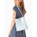 Túi Xách Kate Spade Marti Large Bucket Bag Blue Glow WKRU6827 Màu Xanh Bạc Hà