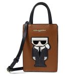 Túi Đựng Điện Thoại Karl Lagerfeld Maybelle Crossbody Màu Nâu