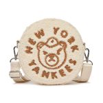 Túi Đeo Chéo Trẻ Em MLB Mega Bear New York Yankees 7ACRC0226-50BGL Màu Kem