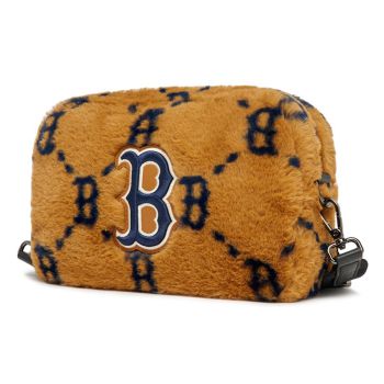 Túi Đeo Chéo MLB Dia Monogram Fur Cross Bag New York Yankees 3ACRM1026-43BGD Màu Nâu