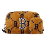 Túi Đeo Chéo MLB Dia Monogram Fur Cross Bag New York Yankees 3ACRM1026-43BGD Màu Nâu