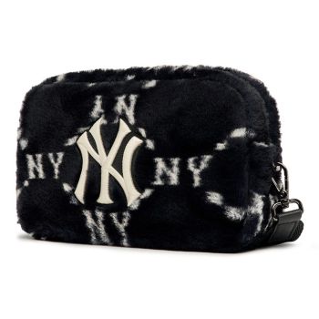 Túi Đeo Chéo MLB Dia Monogram Fur Cross Bag New York Yankees 3ACRM1026-50BKS Màu Đen