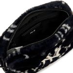Túi Đeo Chéo MLB Dia Monogram Fur Cross Bag New York Yankees 3ACRM1026-50BKS Màu Đen