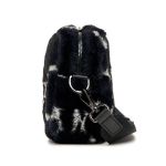 Túi Đeo Chéo MLB Dia Monogram Fur Cross Bag New York Yankees 3ACRM1026-50BKS Màu Đen