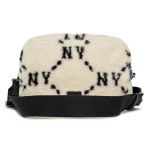 Túi Đeo Chéo MLB Dia Monogram Fur Cross Bag New York Yankees 3ACRM1026-50CRS Màu Trắng