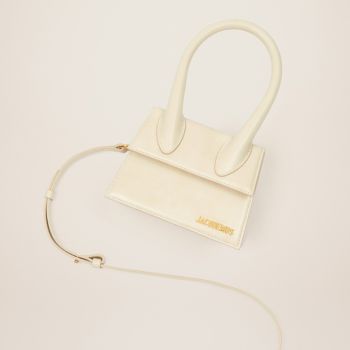 Túi Xách Jacquemus Le Chiquito Moyen Bag 213BA002-3065-120 Màu Ivory