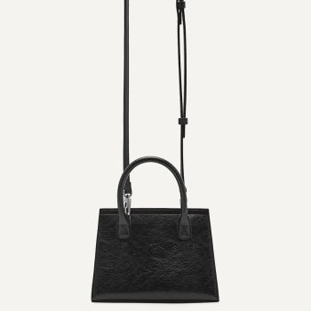Túi Đeo Chéo Nữ Pedro Brno Top Handle Bag Black PW2-55060019 Màu Đen