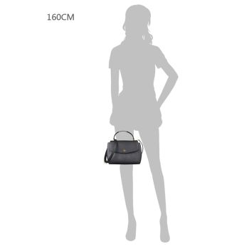 Túi Xách Tory Burch Emerson Gold Logo Crossbody Bag Màu Đen