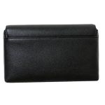 Túi Đeo Chéo Tory Burch Blake Flap 3D Logo Full Leather Flip Crop Crossbody Bag Màu Đen