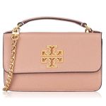 Túi Đeo Chéo Tory Burch TB Britten Mini Top Handle Chain Bag Arugula Màu Hồng Nhạt