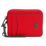 Ví Nữ Coach Zip Card Case C6303 Màu Đỏ