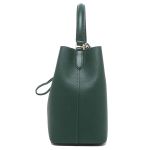Túi Đeo Chéo Michael Kors MK Suri Large Tank Messenger Leather 35F0GU2M7T Màu Xanh Green Size 24