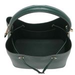 Túi Đeo Chéo Michael Kors MK Suri Large Tank Messenger Leather 35F0GU2M7T Màu Xanh Green Size 24