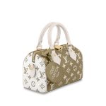 Túi Đeo Chéo Nữ Louis Vuitton LV Speedy Bandoulière 20 Kaki/Beige M46118 Màu Xanh Kaki