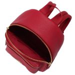 Balo Coach Mini Charlie Backpack In Pebble Leather Light Gold / True Red F38263 Màu Đỏ