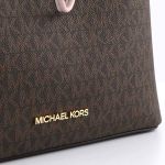 Túi Đeo Chéo Michael Kors MK Suri 35F0GU2M7B Powder Brush Pickpocket Signature Large Bucket Màu Nâu - Hồng Size 25