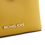 Túi Đeo Chéo Michael Kors MK Suri Small Saffiano Leather Bucket Crossbody Purse Bag Màu Vàng