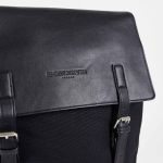 Balo Topman Canvas And Pu Rucksack In Black 2045420 Màu Đen