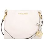 Túi Đeo Chéo Michael Kors MK Nicole Three Pocket Shoulder Bag Màu Trắng