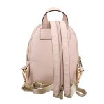 Balo Michael Kors MK Erin 35T0GERB5L Small Convertible Backpack Crossbody MK Leather In Powder Blush Màu Hồng