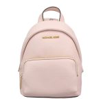 Balo Michael Kors MK Erin 35T0GERB5L Small Convertible Backpack Crossbody MK Leather In Powder Blush Màu Hồng