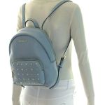 Balo Michael Kors MK Erin Studded Women's Bag - Pale Blue Màu Xanh Blue