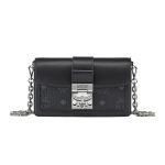 Túi Đeo Chéo MCM Tracy Crossbody In Visetos Leather Block MMWRBAWO02BK001 Màu Đen