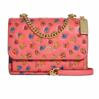 Túi Đeo Chéo Coach Klare Crossbody With Mini Vintage Rose Print Màu Hồng