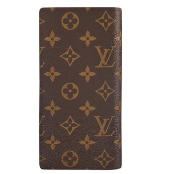 Ví Louis Vuitton LV Brazza Wallet Canvas Monogram M66540 Màu Nâu