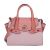Túi Xách Michael Kors MK Medium Signature Carmen In Sherbert Multi 35S2GNMS8V Màu Hồng Cam