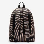Balo Lacoste Men's x National Geographic Animal Print Backpack NH3344XM.G10 Màu Đen Sọc Be
