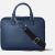 Cặp Montblanc Sartorial Ultra Slim Document Case 118690 Màu Xanh Blue