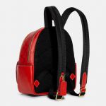 Balo Coach Mini Court Backpack In Signature Canvas C8604 Màu Đỏ Size 20