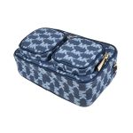 Túi Đeo Chéo Michael Kors MK Jet Set Kèm 2 Túi Nhỏ Màu Xanh Navy