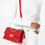 Túi Đeo Chéo Michael Kors MK Cece Medium Leather Shoulder Bag Red 30S9G0EL2L Màu Đỏ Size 23