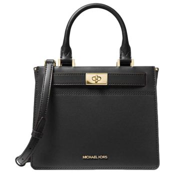 Túi Đeo Chéo Michael Kors MK Tatiana Medium Satchel Negro 35T0GT0M80 Màu Đen
