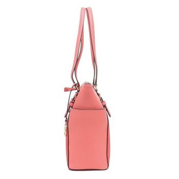 Túi Tote Michael Kors MK Outlet Bag Charlotte Red Ladies 35T0GCFT3B Màu Hồng Đỏ