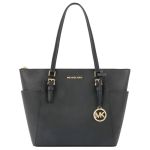 Túi Tote Michael Kors MK Outlet Bag Charlotte Ladies 35T0GCFT7L 35F0SCFT3L Charlotte LG TZ Leather Màu Đen