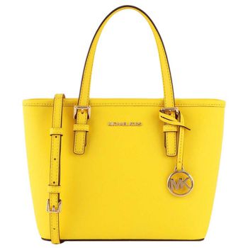 Túi Tote Michael Kors MK Jet Set Travel 35T9GTVT0L Màu Vàng
