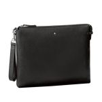 Túi Cầm Tay Montblanc Clutch Bag 114458 Màu Đen