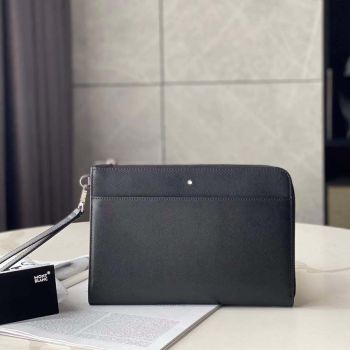 Túi Cầm Tay Montblanc Man Clutch Bag 126062 Màu Đen