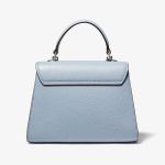 Túi Xách Michael Kors MK Serena Small Pebbled Leather Satchel 35S2SNRS5L Màu Xanh Blue