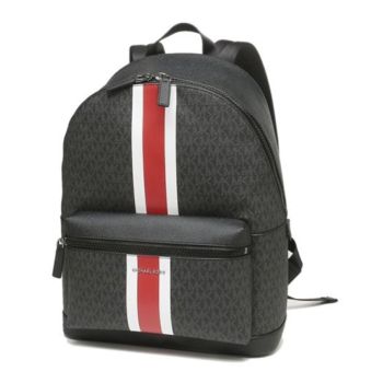 Balo Michael Kors MK Cooper Backpack 37S1LCOB2B Màu Đen Phối Đỏ