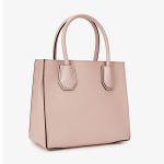 Túi Xách Michael Kors MK Mercer Medium Pebbled Leather Crossbody Bag Màu Hồng Phấn