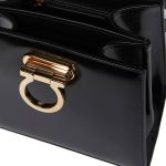 Túi Xách Salvatore Ferragamo Creations Leather Tote Màu Đen