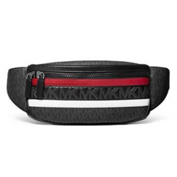 Túi Đeo Hông Michael Kors MK Cooper 37U0LCOY0B Belt Màu Đen Size 26