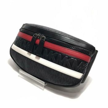 Túi Đeo Hông Michael Kors MK Cooper 37U0LCOY0B Belt Màu Đen Size 26